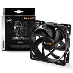 Be quiet! ventilator za ohišje Pure Wings 2, 92 mm, 4-pin PWM