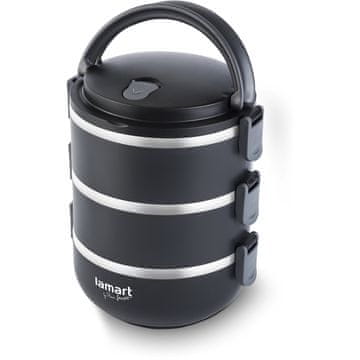 Lamart LT6023 termo posoda za prenašanje hrane, 3-nadstropna