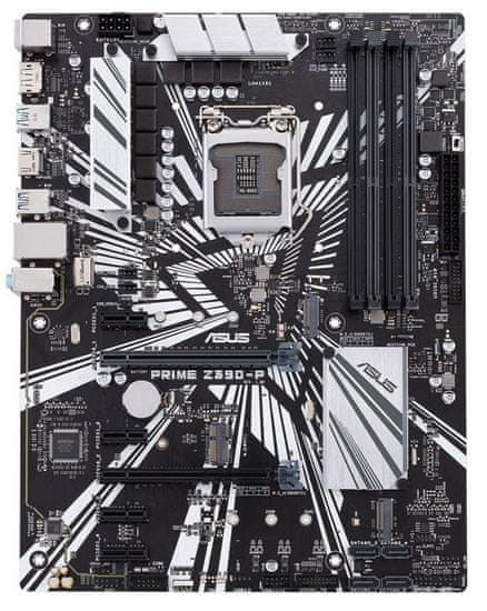 ASUS osnovna plošča Prime Z390-P, DDR4, USB 3.1 Gen2, LGA1151, ATX