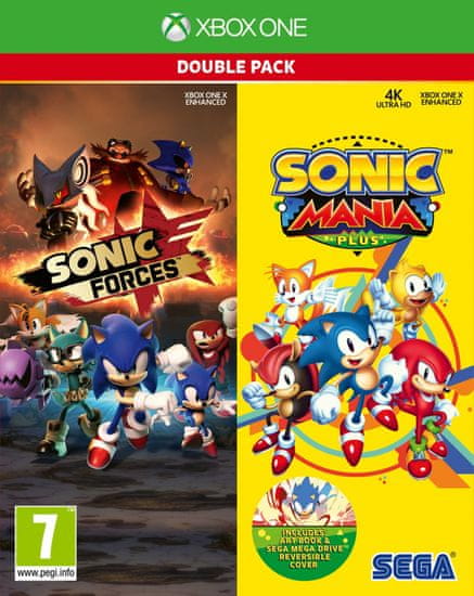 Sega igri Sonic Mania Plus + Sonic Forces - Double Pack (Xbox One)