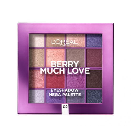 Loreal Paris paleta senčil za oči Berry Much Love