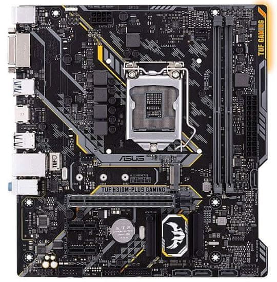 ASUS osnovna plošča TUF H310M-Plus Gaming, DDR4, USB 3.1 Gen 1, LGA1151, mATX - Odprta embalaža