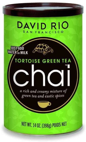 David Rio Chai Tortoise Green Tea čaj, 398 g