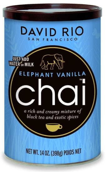 David Rio Chai Elephant Vanilla čaj, 398 g