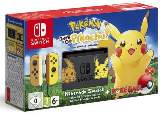 Nintendo igralna konzola Switch Let’s Go, Pikachu! Bundle