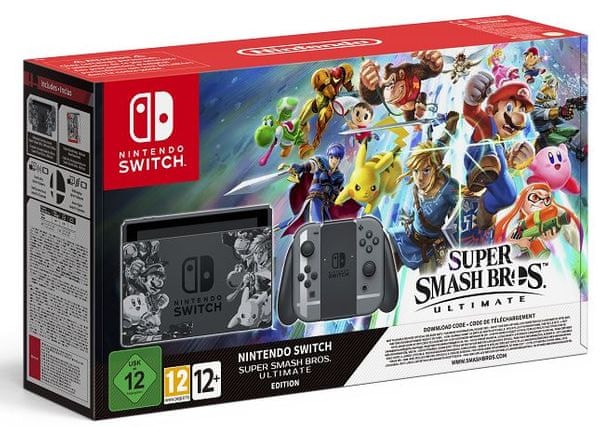 igralna konzola Switch Super Smash Bros Ultimate Bundle