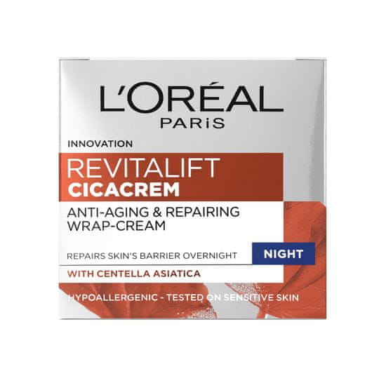 Loreal Paris nočna krema Revitalift Cica, 50ml