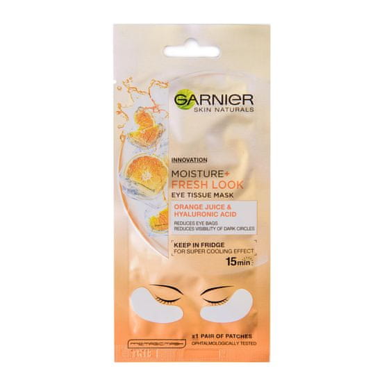 Garnier maska za oči Skin Naturals, Eye Tissue, za zmanjšane podočnjake, v robčku