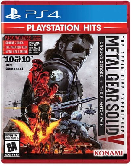 Konami Metal Gear Solid: Definitive Experience-Playstation Hits (PS4)