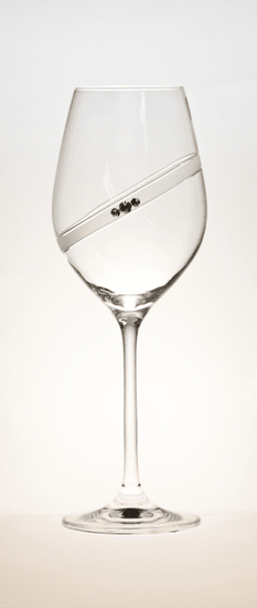B. Bohemian kozarci za belo vino SPARKLING RING, 360 ml, 2 kosa
