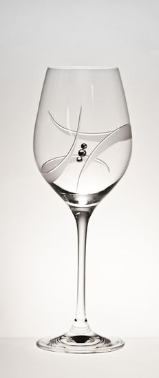 B. Bohemian kozarci za belo vino GALAXY, 360 ml, 2 kosa