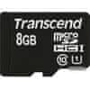 Transcend Transcend spominska kartica SDHC micro 8GB, 95/45MB/s, C10, UHS-I Speed Class 1 (U1)