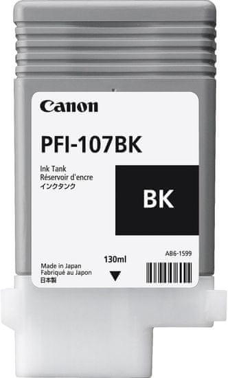 Canon kartuša PFI-107 BK, črna (CF6705B001AA)
