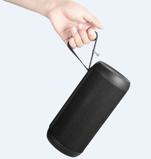 Promate brezžični prenosni stereo zvočnik Silox, moder - Odprta embalaža
