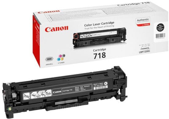 Canon toner CRG-718BK, črna
