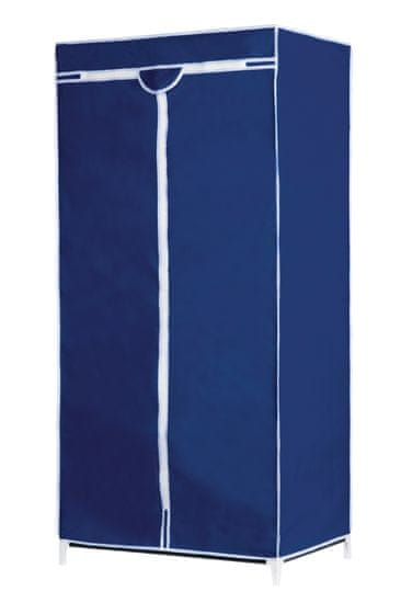 TimeLife tekstilna omara, kovinska, modra