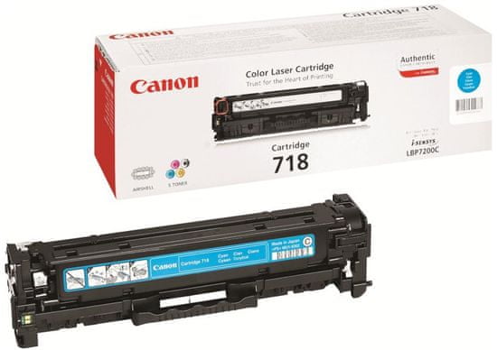 Canon toner Cyan CRG-718 (2661B002AA)