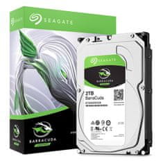 Seagate trdi disk BarraCuda 2 TB, 8,89 cm (3,5"), SATA3, 256 MB, 7200 (ST2000DM008)