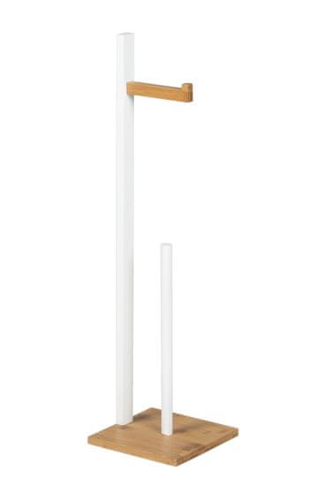 TimeLife stojalo za toaletni papir 19x19x71 cm, leseno
