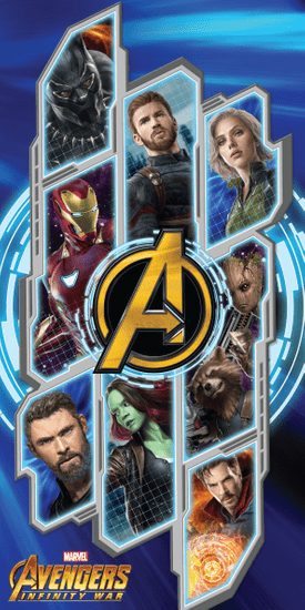 Jerry Fabrics brisača Avengers Infinity War