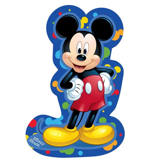 Jerry Fabrics dekorativni otroški vzglavnik Mickey, moder