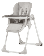 stolček za hranjenje YUMMY, siva