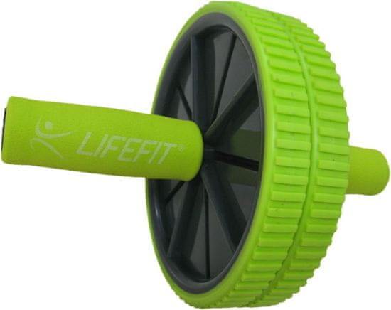 LIFEFIT Duo kolo za krepitev trebušnih mišic, zeleno