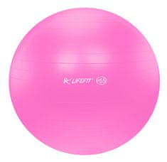 LIFEFIT Anti-Burst gimnastična žoga, 55 cm, roza