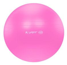 LIFEFIT Anti-Burst gimnastična žoga, 55 cm, roza