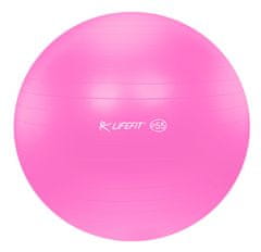 Anti-Burst gimnastična žoga, 55 cm, roza