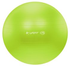 LIFEFIT gimnastična žoga Anti-burst, zelena, 75 cm