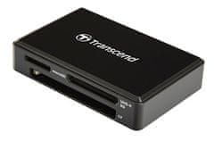 Transcend čitalec kartic RDF9 USB 3.1/3.0, črn