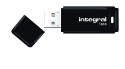 Integral USB ključek Flowrap, 16GB, USB 2.0, črn