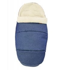 Maxi-Cosi spalna vreča za voziček 2v1 Footmuf Sparkling blue, belo-modra