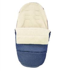 Maxi-Cosi spalna vreča za voziček 2v1 Footmuf Sparkling blue, belo-modra