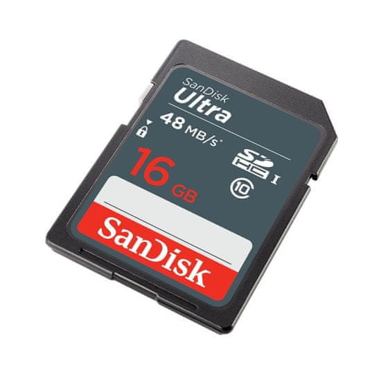 SanDisk spominska kartica SDHC Ultra 16 GB