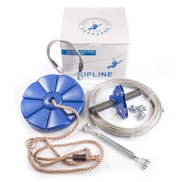 Timebreak ZipLine 30 metrov z zavoro!