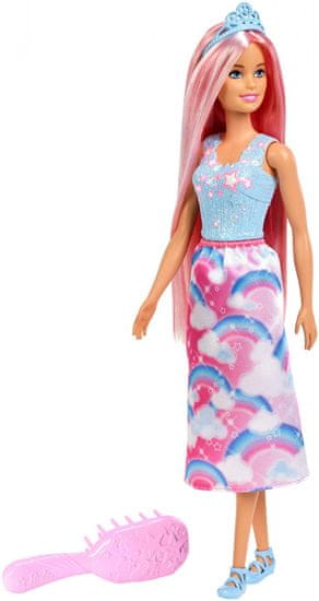 Mattel Barbie dolgolasa deklica z glavnikom.