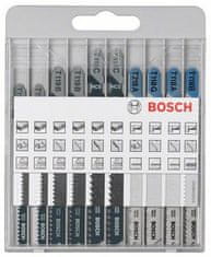 Bosch 10-delni komplet listov za vbodne žage Basic for Metal and Wood (2607010630)
