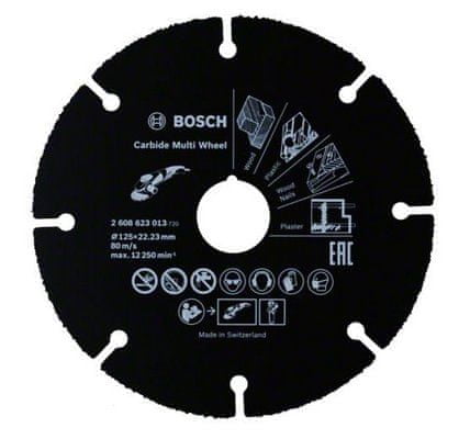 Bosch rezalna plošča iz karbidne trdnine Multi Construction (2608623013)