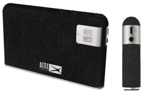 Altec Lansing Stone Bluetooth zvočnik 10W, AUX-in, črn