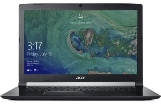 Acer prenosnik Aspire 7 A717-71G-50B4 i5-7300HQ/8GB/SSD256GB/GTX1050/17,3FHD/W10H (NH.GTVEX.006)