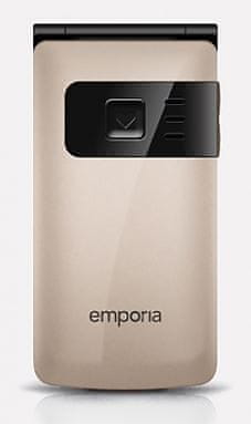 Emporia telefon FLIP basic F220i, champagne