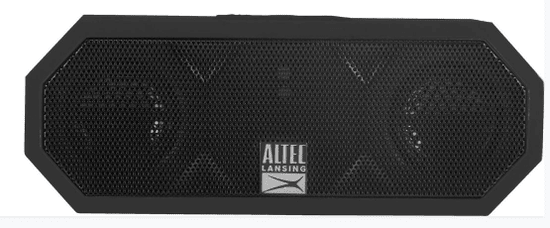 Altec Lansing Jacket H2O Bluetooth zvočnik, odporen, mikrofon, AUX-in, črn