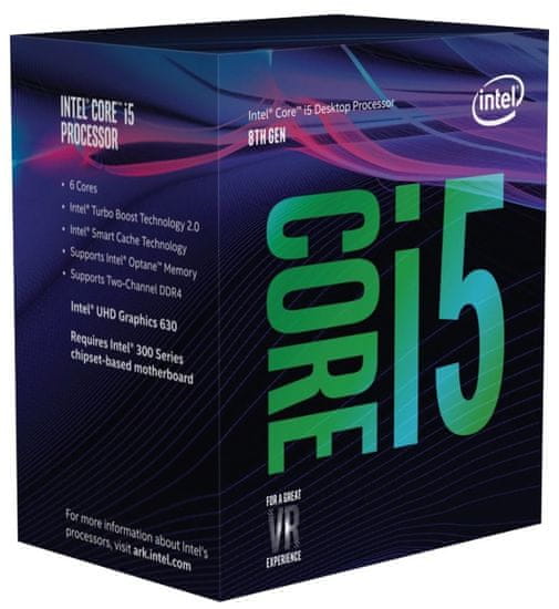 Intel procesor Core i5-8400 BOX, Coffee Lake