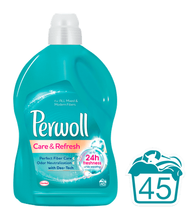 Perwoll pralni gel Care & Refresh, 2,7 l, 45 pranj
