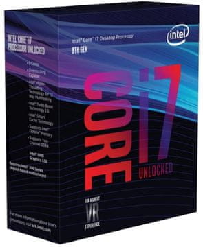 Intel procesor Core i7-8700K BOX, Coffee Lake