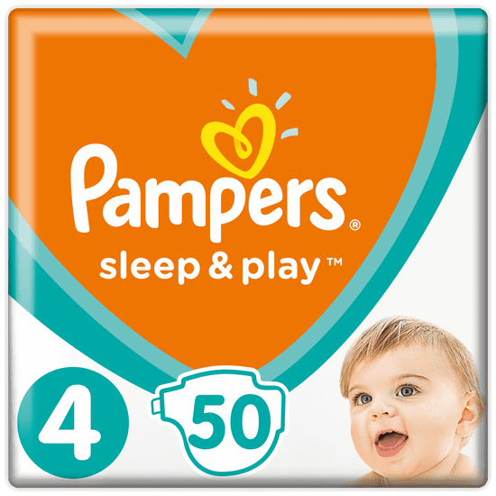 Pampers pleničke Sleep & Play Maxi 4 (9-14 kg) 50 kosov