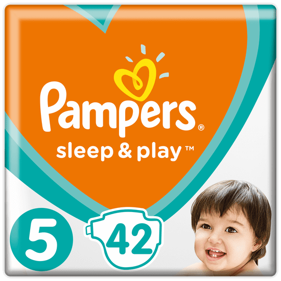 Pampers pleničke Sleep & Play 5 Junior (11-16 kg) 42kosov