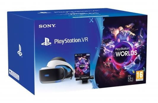 Sony Playstation VR MK4 + VR Worlds + kamera V2